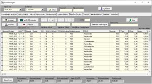 Kasse Profi 2020 Einzelauskunft Buchungen