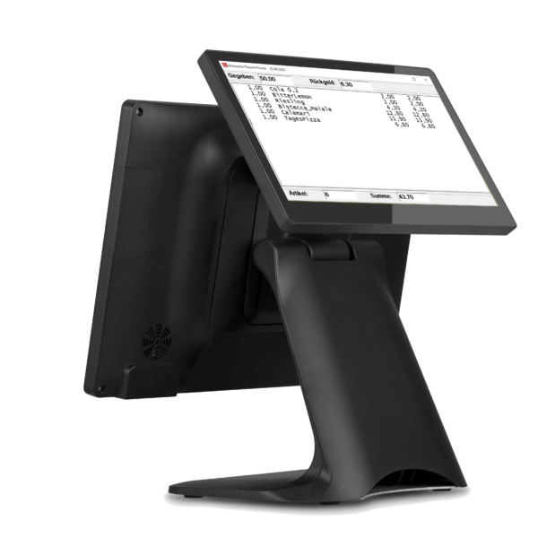 Das optionale Kundendisplay für Ihre Prisma Gastrokasse bietet Ihnen viele Möglichkeiten am POS