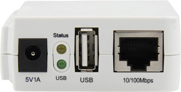 Netzwerk-Druckserver für die Einbindung eines Druckers in Ihr Netzwerk zur Verwendung mit Ihrem Kassensystem